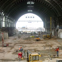 Hauptbahnhof Dresden, Geotechnische und ingenieurtechnische Beratung, Baugrundgutachten